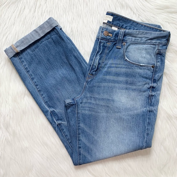 J. Crew Slouchy Distressed Boyfriend Jeans - Picture 6 of 10